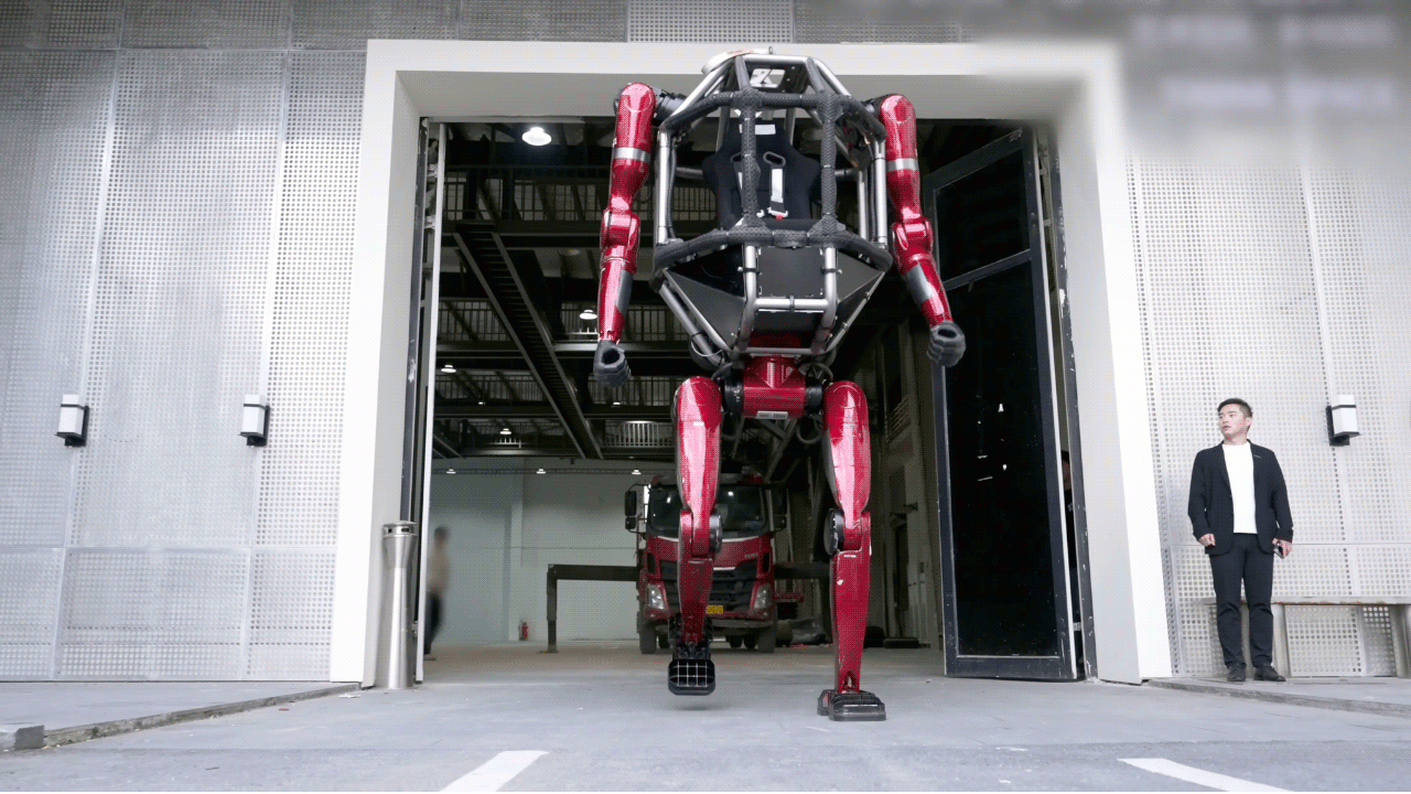 Rideable robot looks ready to stomp all over us Architects Australia